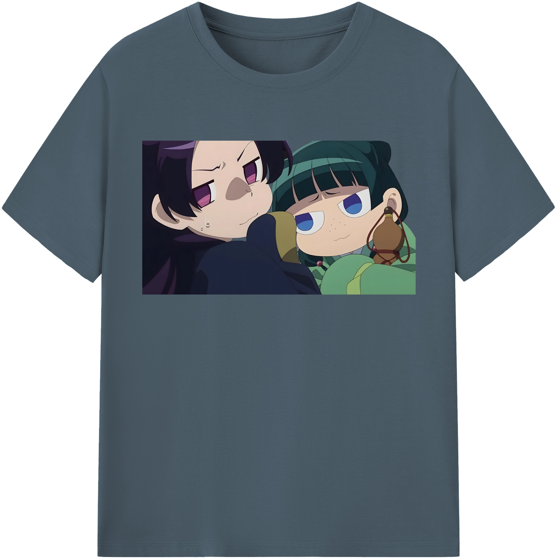 （画像用） 薬屋のひとりごと The Apothecary Diaries 綿100％半袖Tシャツ（フロントプリント）